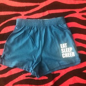 Cheer practice shorts